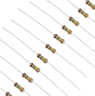 1 2 Watt Variable Carbon Film Resistor Capacitor 0.5w 100k 5% Leadless Axial Color Ring 47ohm